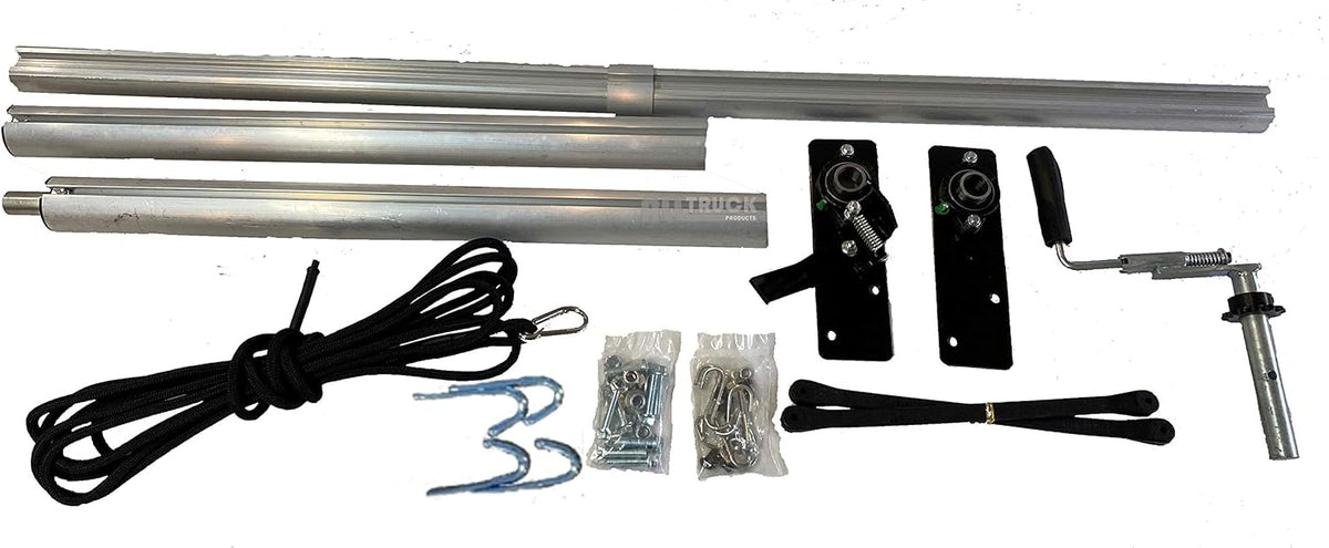 Manual Hand Crank Truck & Trailer Tarp Roller with Lock Lever H241