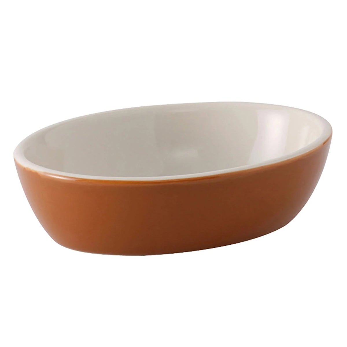 16 oz Oval Ceramic Casserole Dish W568431