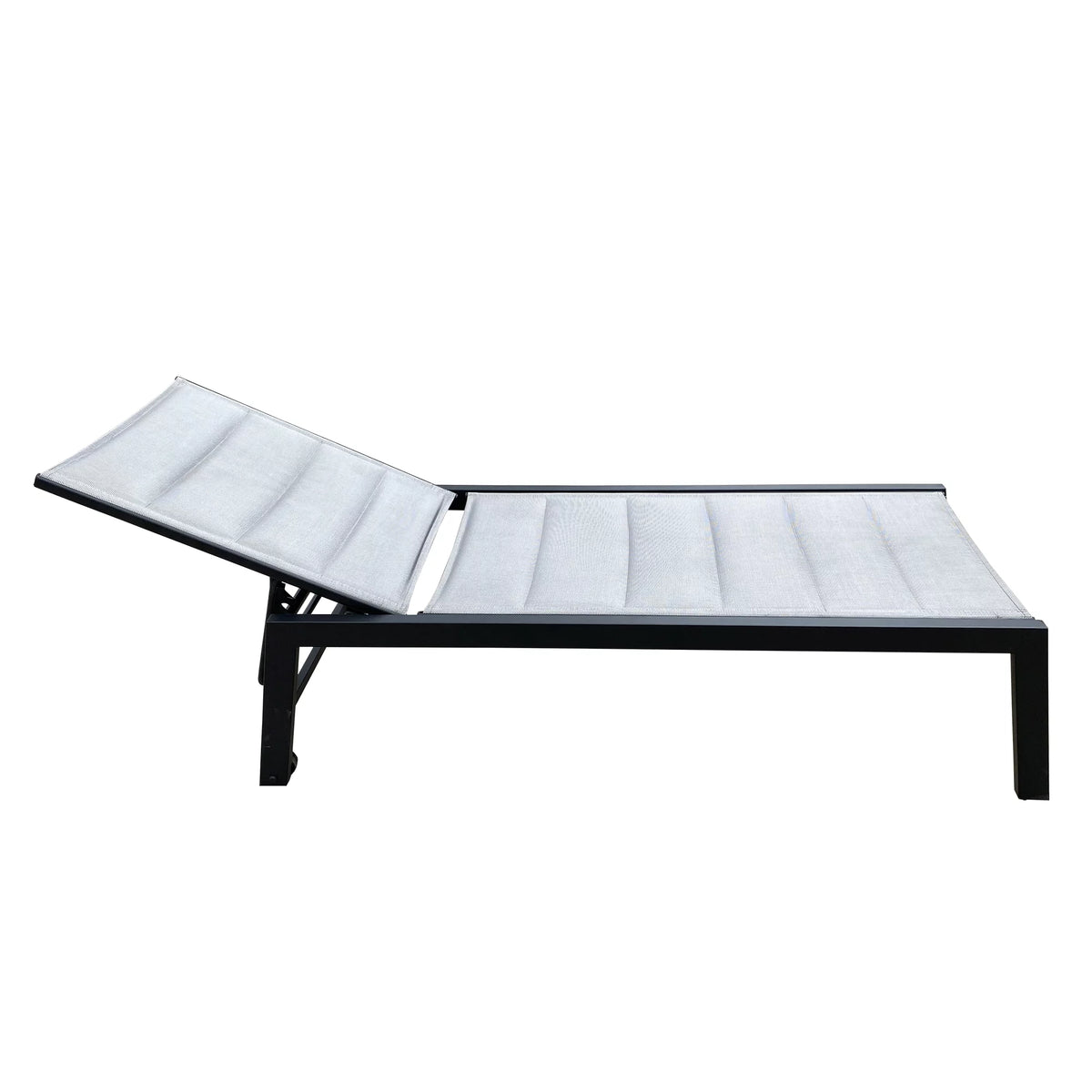 Five-Position Adjustable Aluminum Chaise Lounge Chair T983