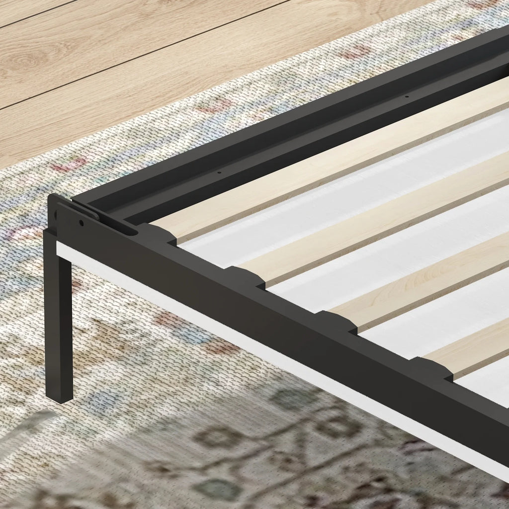 Foldable Murphy Bed with 2 Side Cabinets I52634