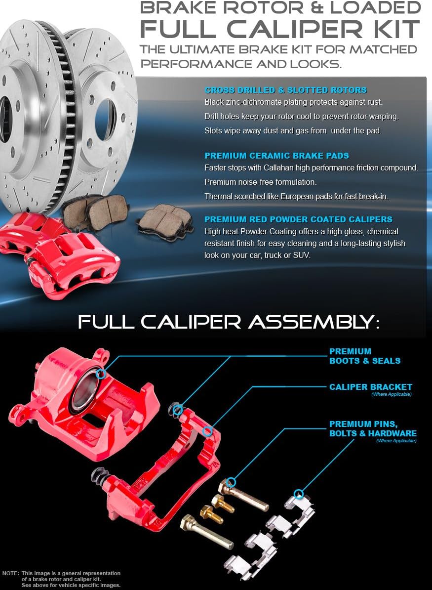 Brake Disc Rotors + Metallic Brake Pads K48391