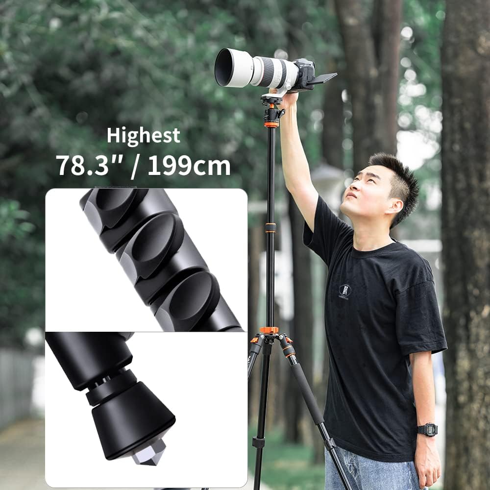 78 inch Aluminum Camera Tripod with 360 Degree Ball Head, Pack of 2 A7671