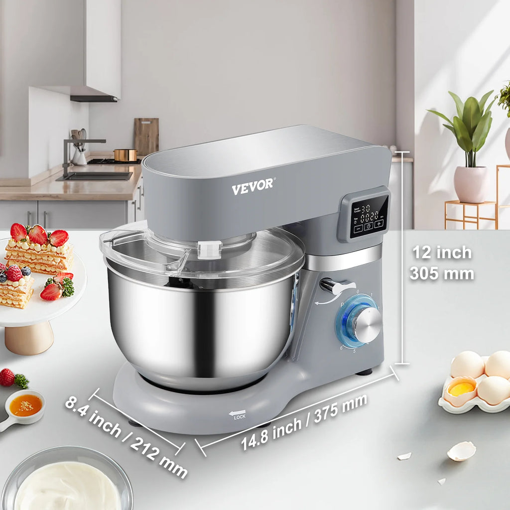 660W 6 Speeds Tilt-Head Stand Mixer with 5.8 Qt I409799