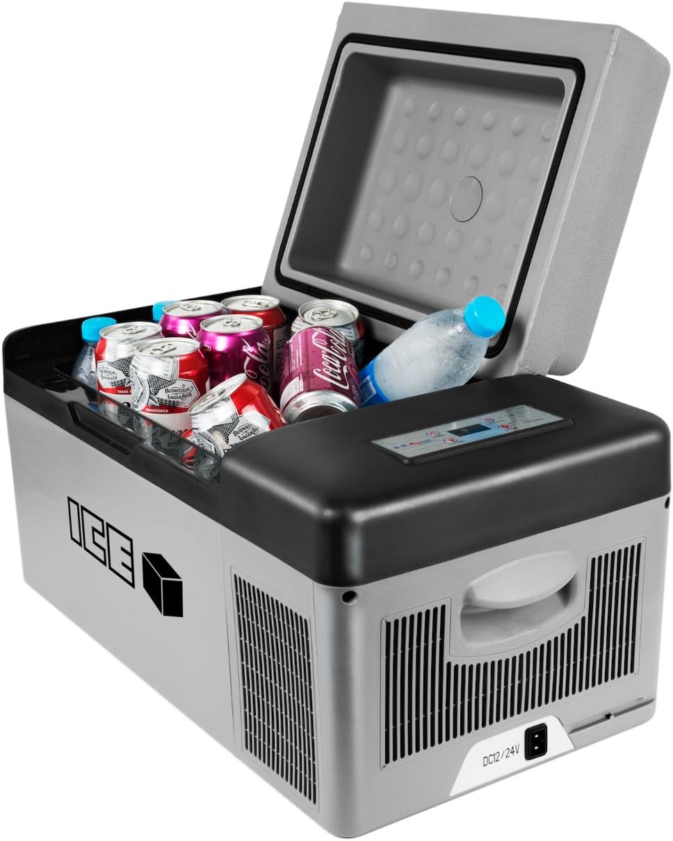 12V Portable Electric Refrigerator Freezer 21qt Y904793