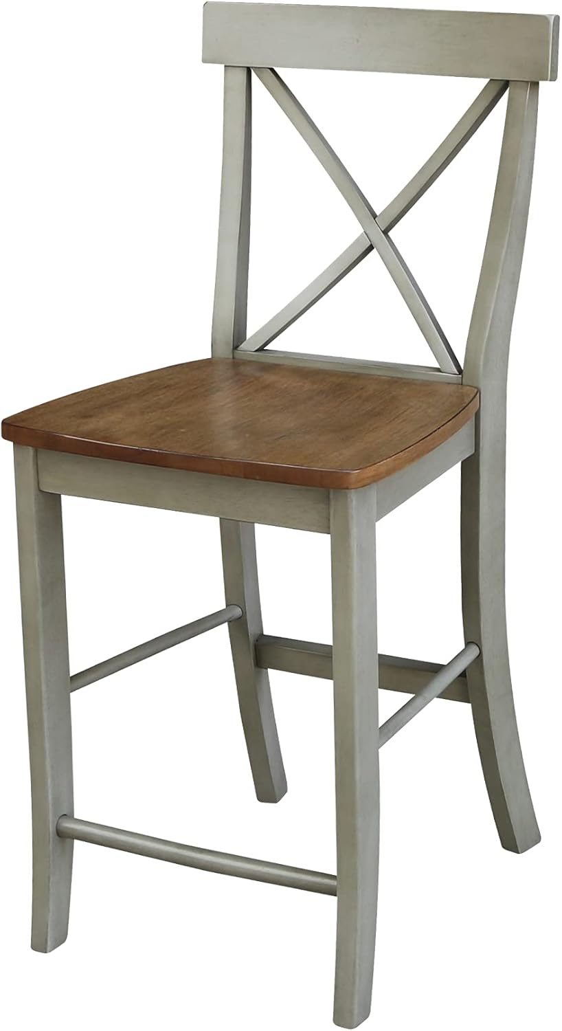 24 inch Pecan Barstool I636103