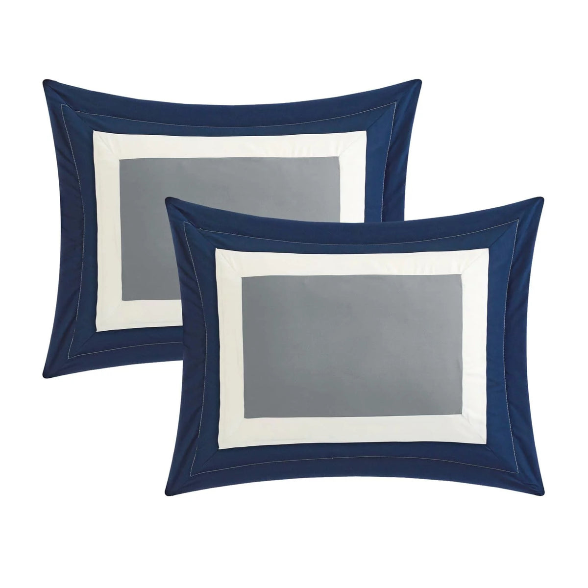 10 Piece Reversible Comforter Set Q9676