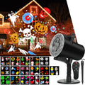 Waterproof 10W LED Projector 16 Slides Holiday Night Light E8525
