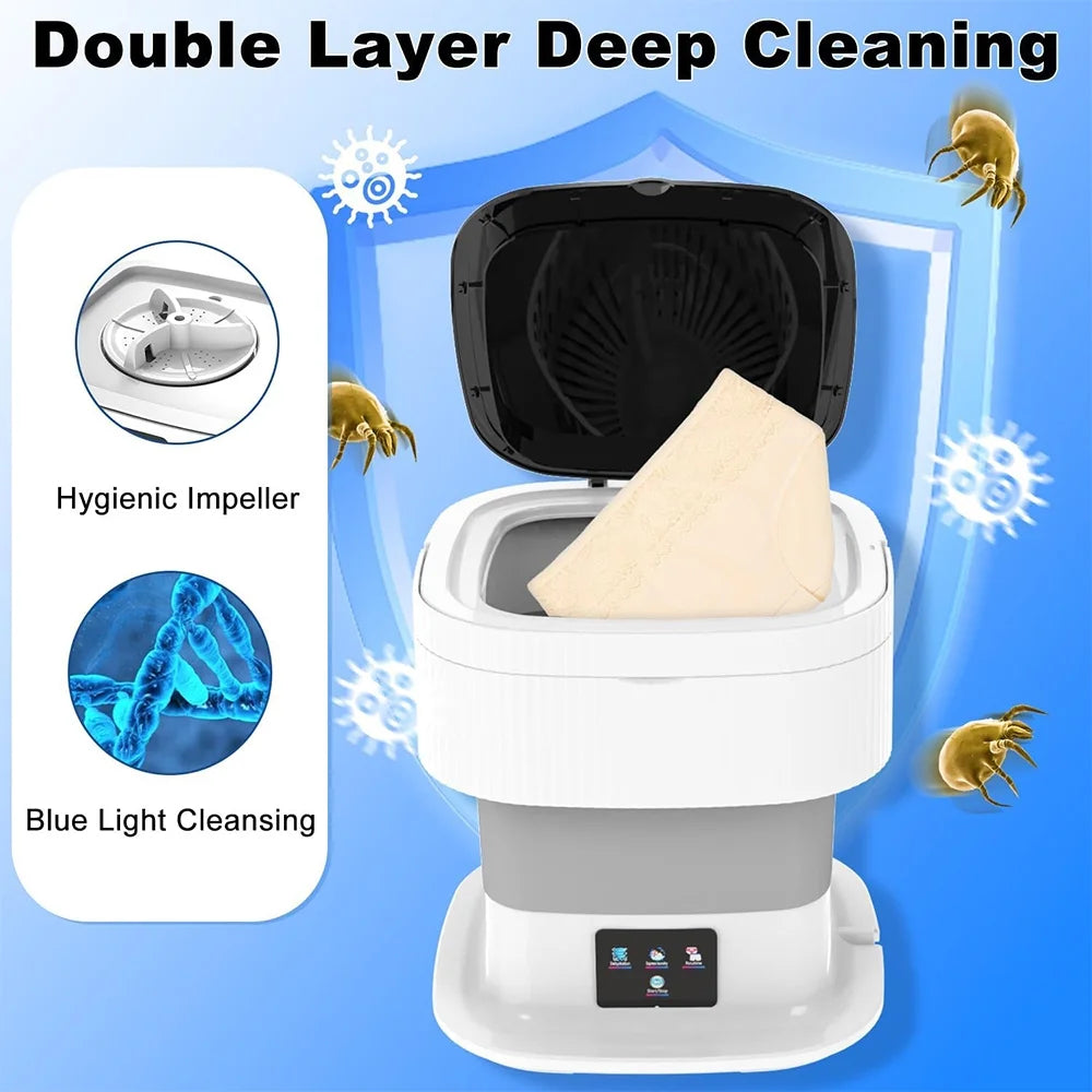 10L Foldable Portable Washing Machine X873453