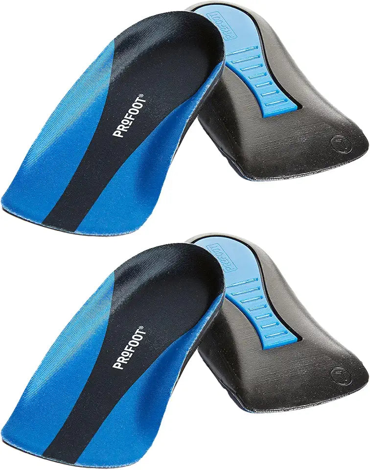 Orthotic Insoles for Plantar Fasciitis & Heel Pain, Men's 8-13, 2 Pair, Gel Arch Support Insoles C878922