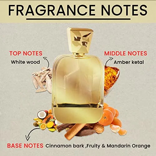 3.4 Fl Oz Cologne for Men W4999