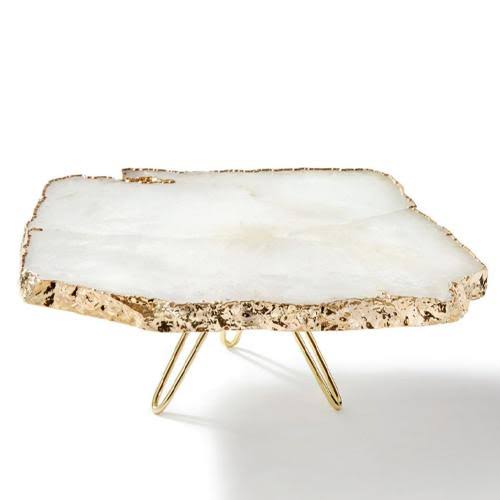 Crystal Gold Cake Stand D8032