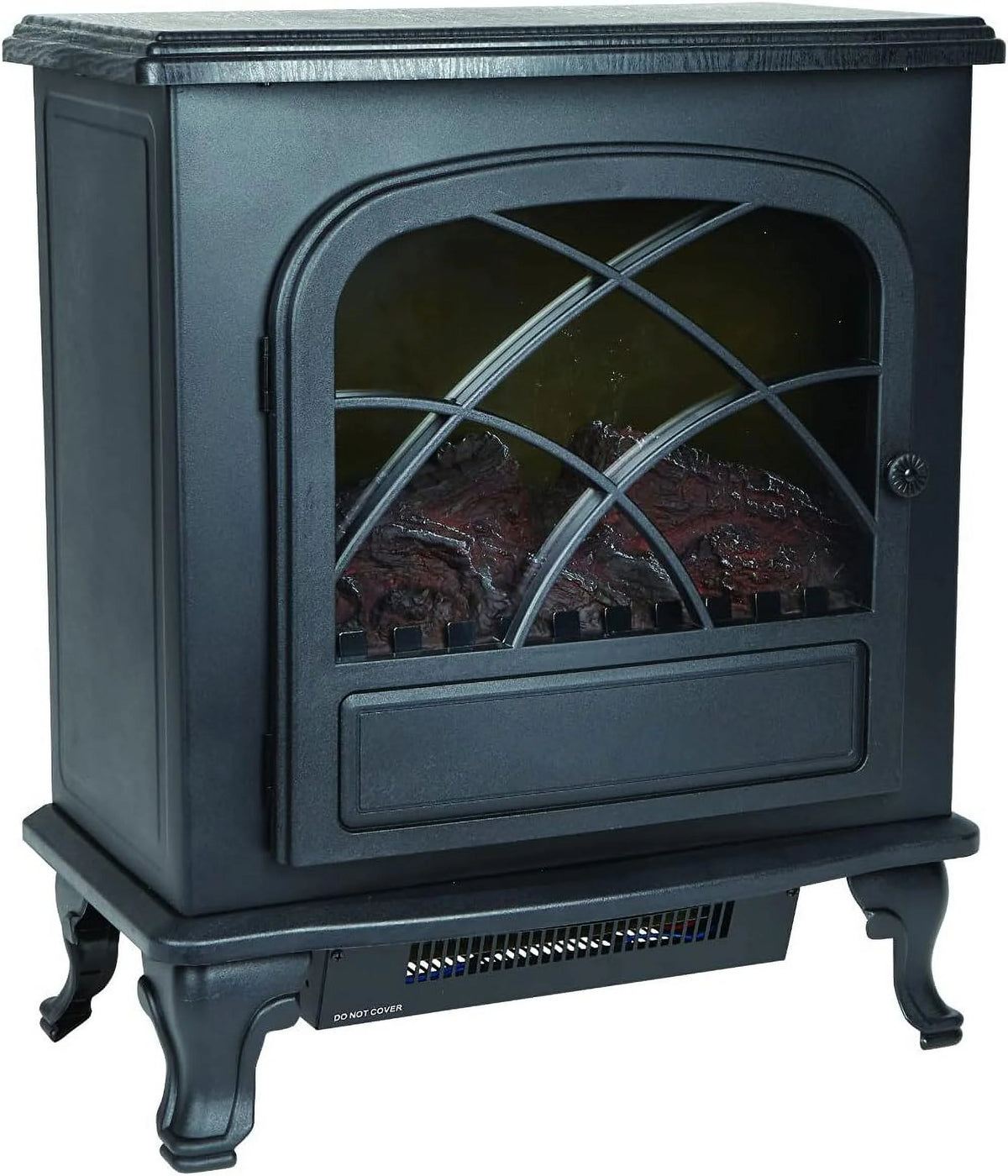 Black Infrared Electric Fireplace Stove Heater E5234