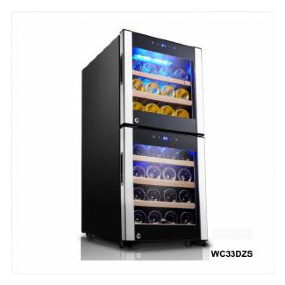 33 Bottles Dual Zone Wine Cooler M241240