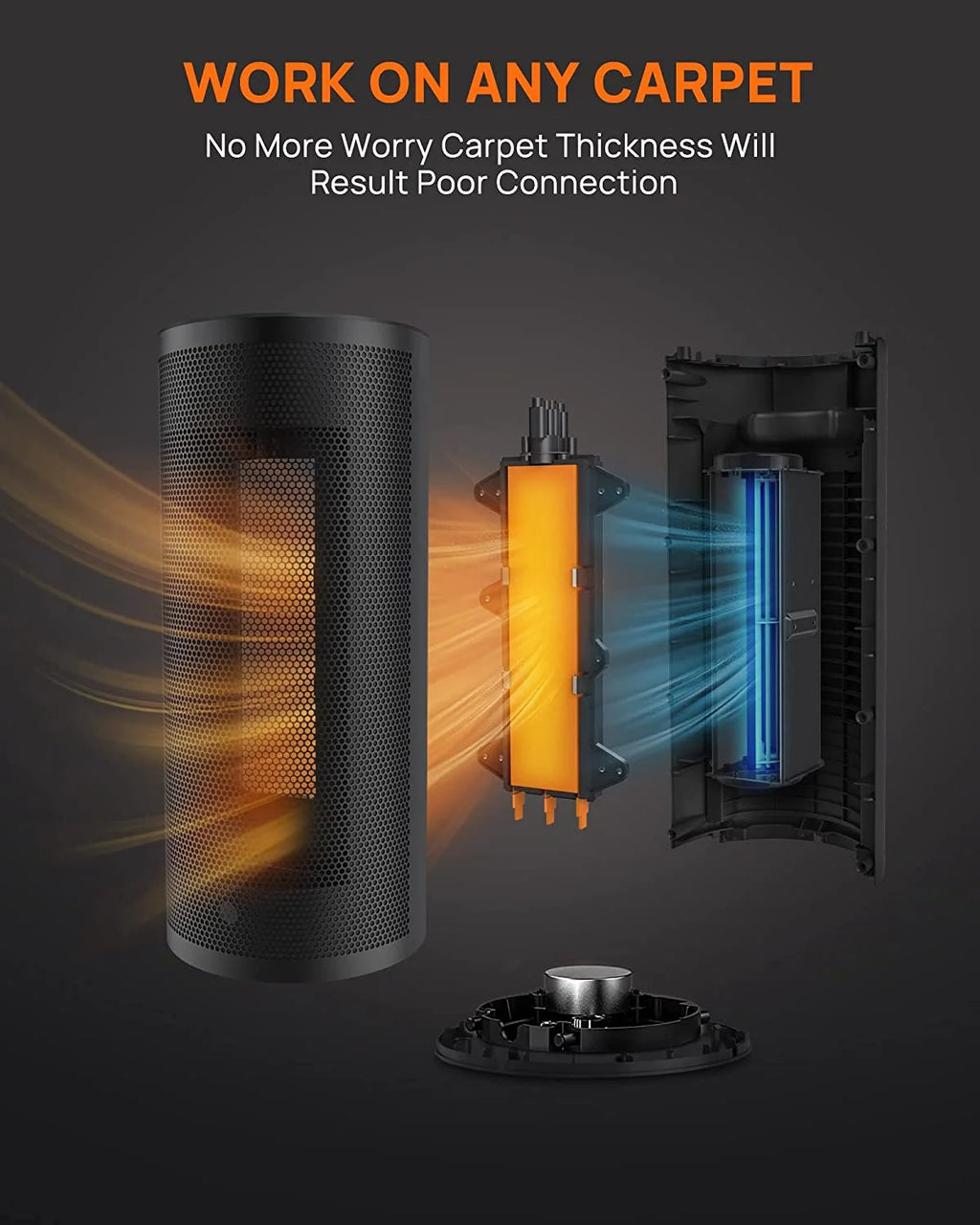 1500W Indoor Space Heater S446
