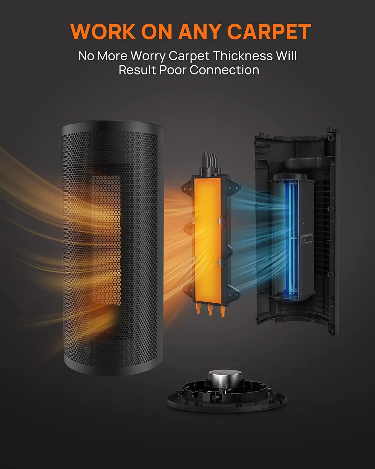 1500W Indoor Space Heater S446