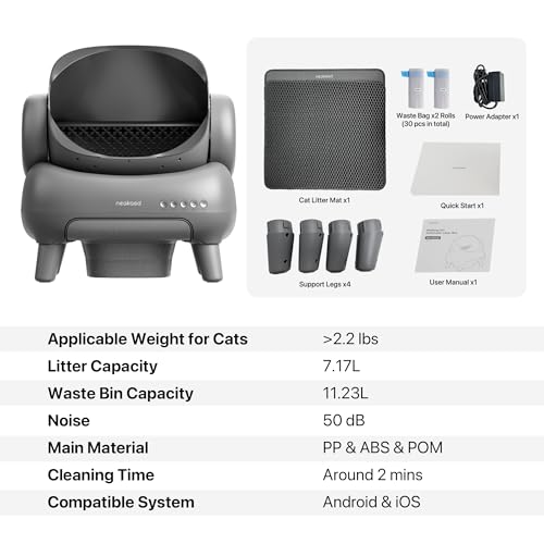 Open-Top Self Cleaning Automatic Cat Litter Box D30648