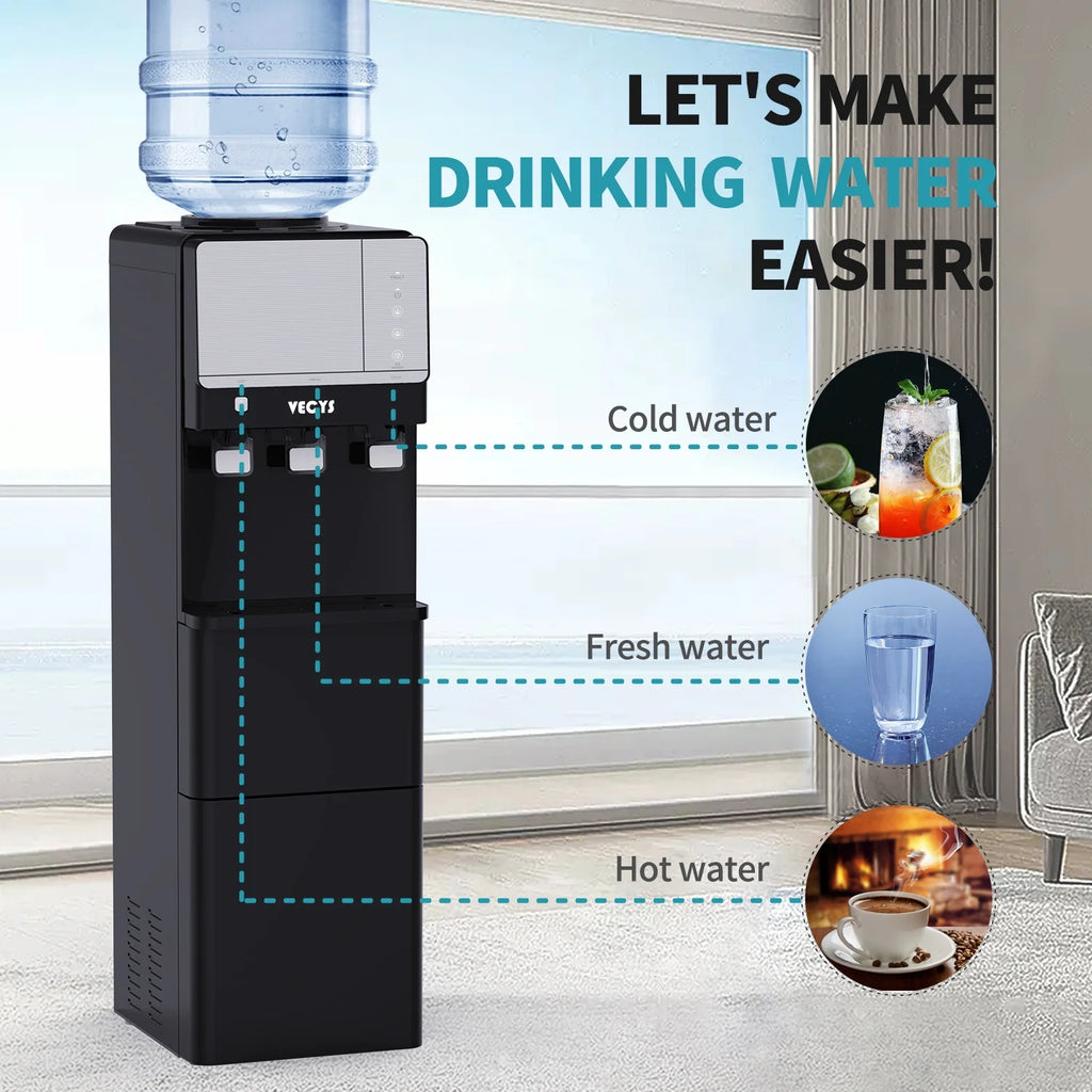 3 in 1 Water Dispenser with Ice Maker J5491