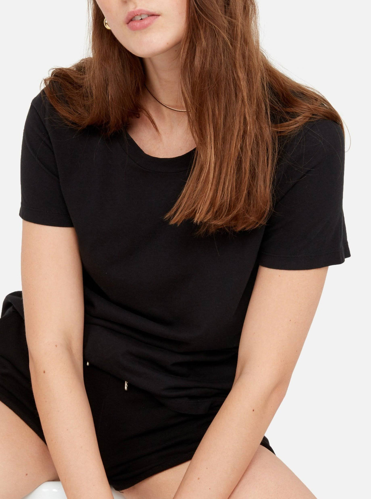 Organic Cotton Classic Tee Jet Black XL S6086