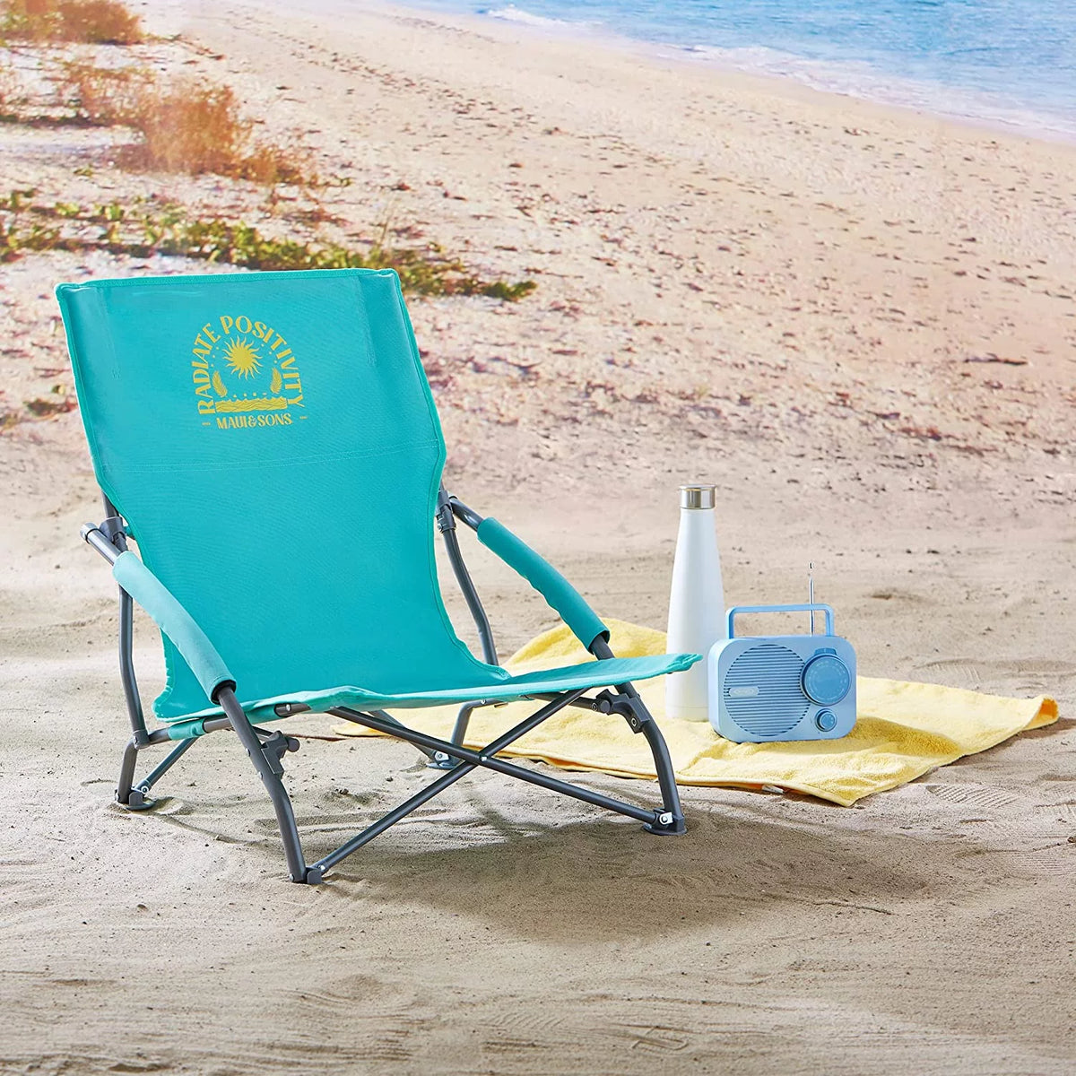 Sling Back Bag Beach Camping Picnic Chair B85614