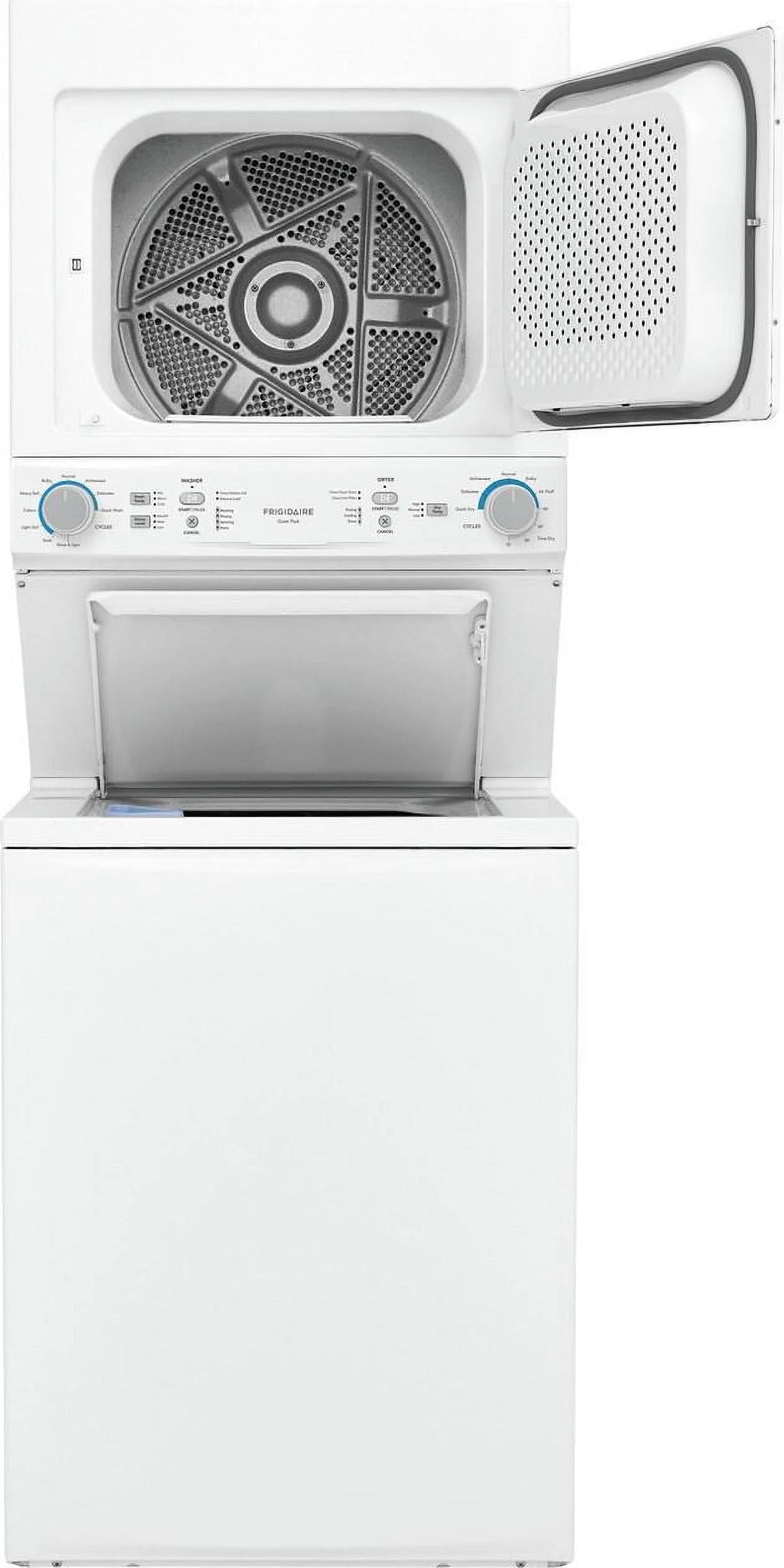 Electric Washer Dryer Laundry Center White F10155