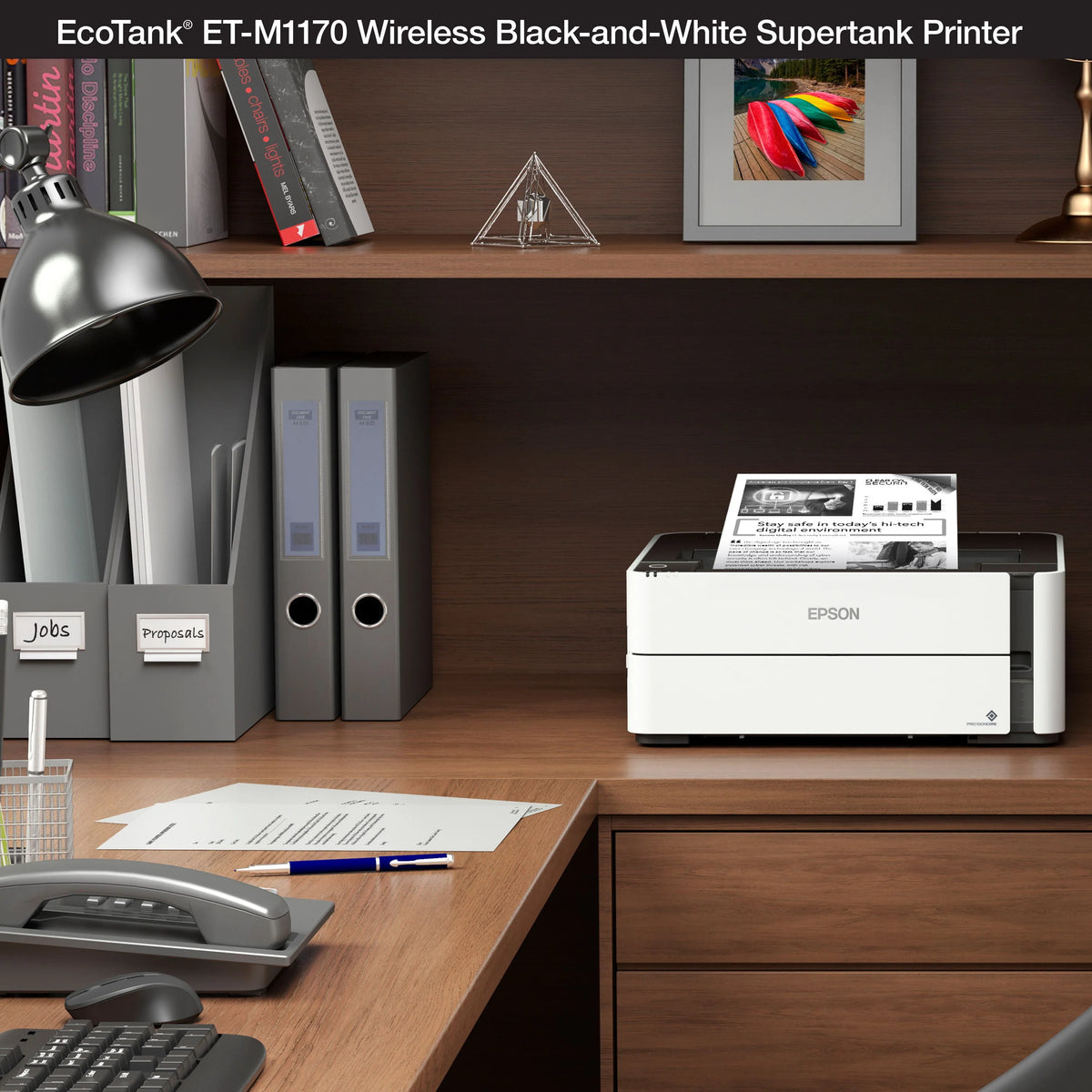 Wireless Monochrome Supertank Printer Q487