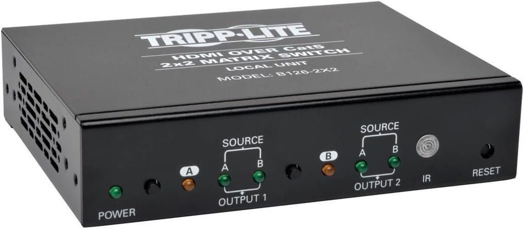 4x4 HDMI Over Cat5 / Cat6 Matrix Splitter Switch, Black I5270