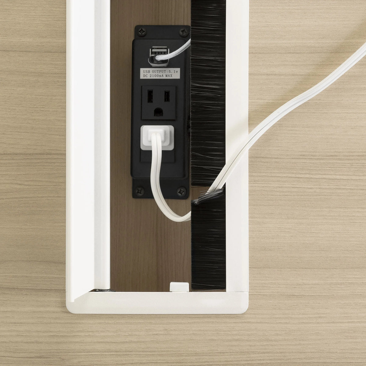 L-Shaped Desk with Power Bar S779400