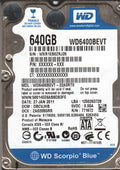 640GB SATA 2.5 Hard Drive Y511