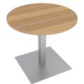 34" Small Round Table Metal Base O606