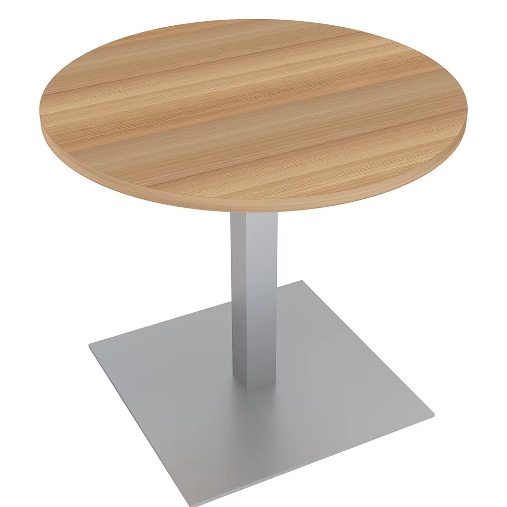 34" Small Round Table Metal Base O606