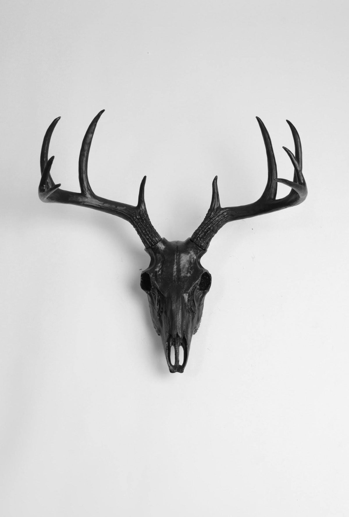 Black Faux Deer Skull Y223257