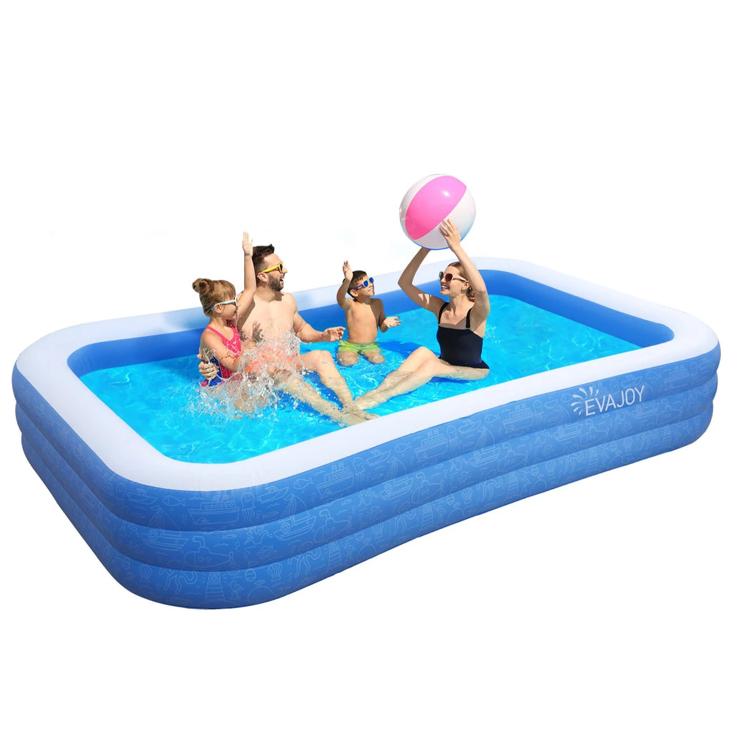 Inflatable Swimming Pools 118'' x 72'' x 20'' W184449