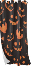 Black 84 inches Room Darkening Curtains T2599