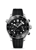 Black 44mm Chronograph Diver U845157