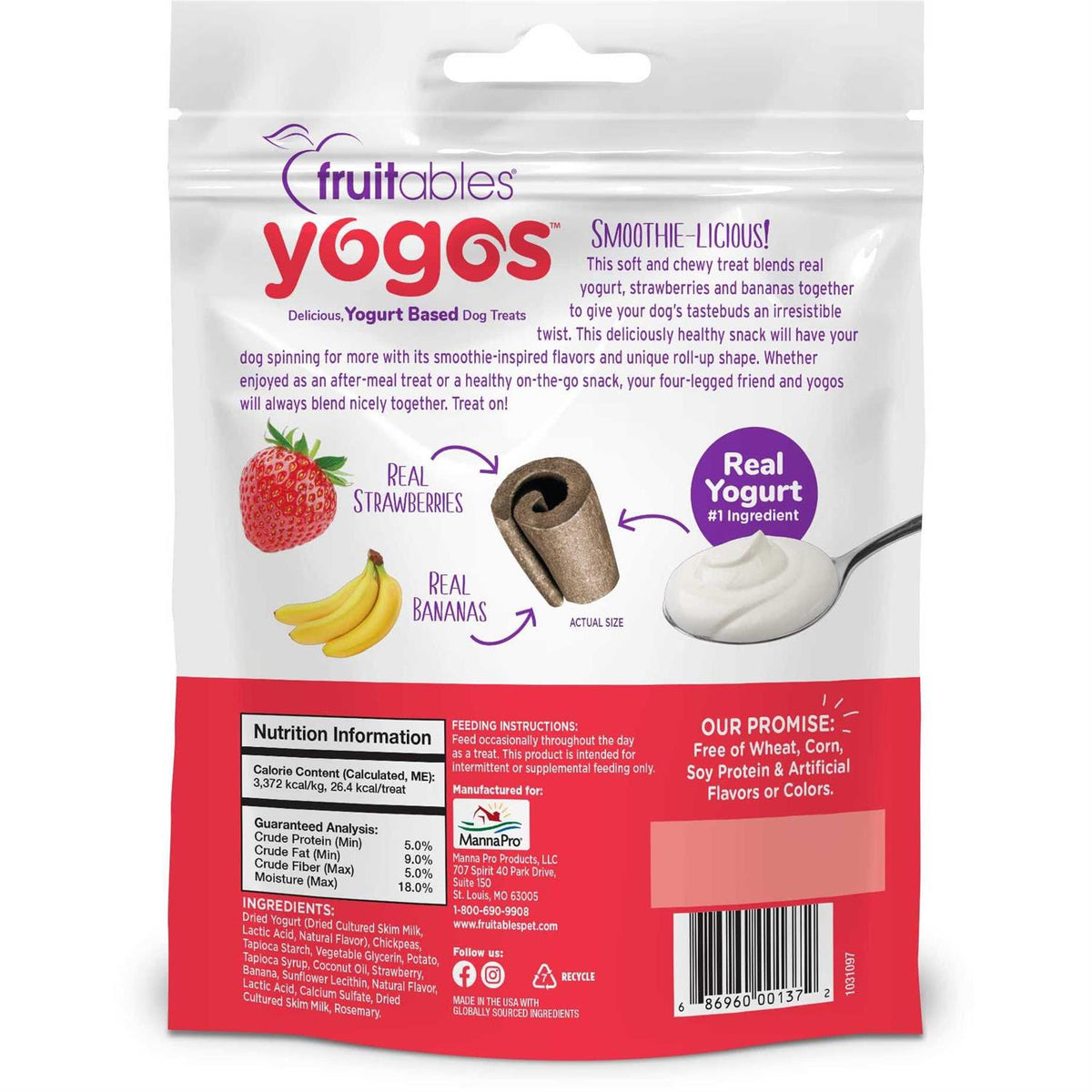 Yogurt Dog Treats E11930