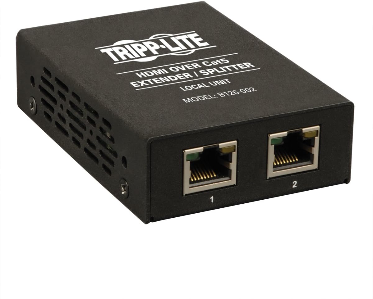 4x4 HDMI Over Cat5 / Cat6 Matrix Splitter Switch, Black I5270