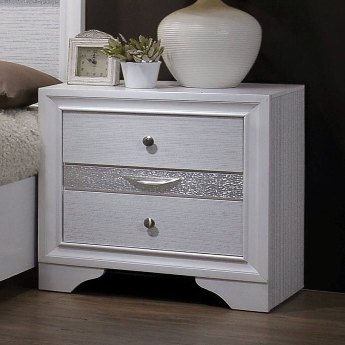 White Night Stand V90307