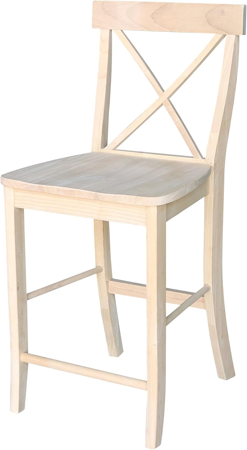 24 inch Pecan Barstool I636103