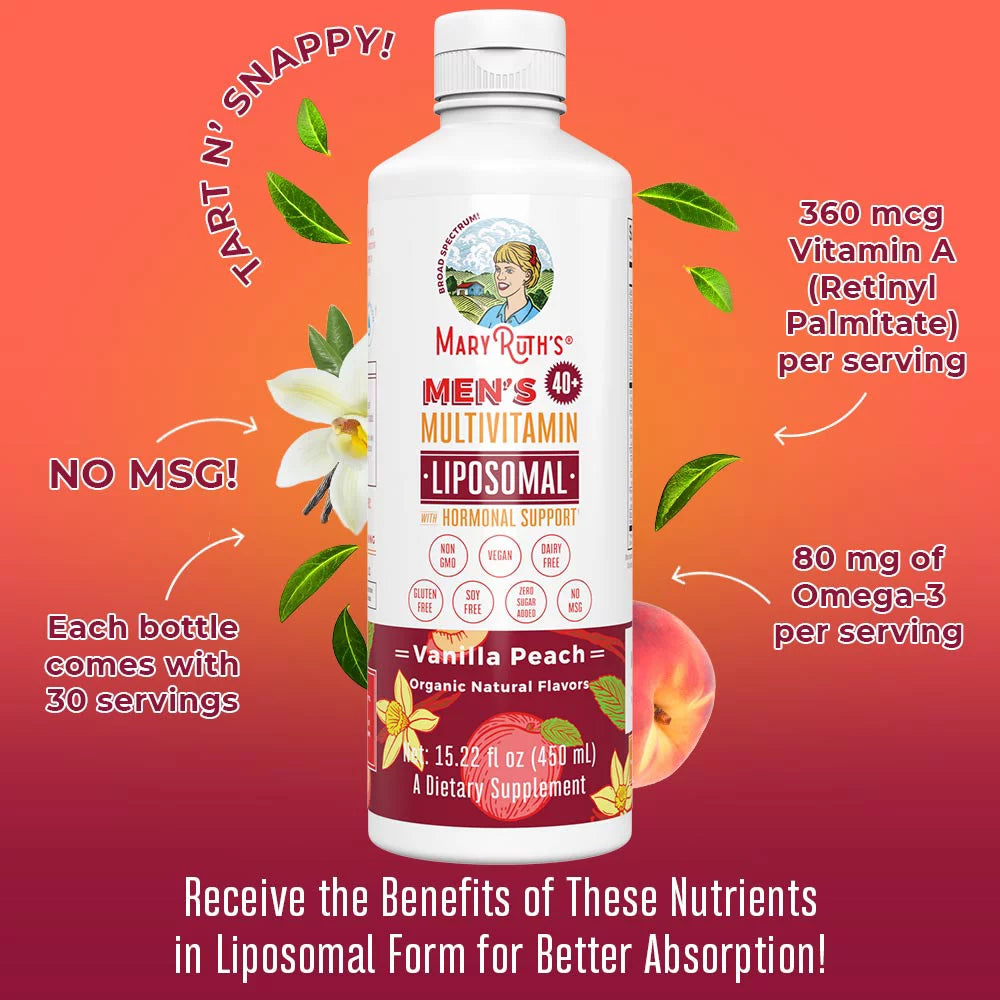 Liposomal Multivitamin for Men 40+ 15.22 fl oz X498487