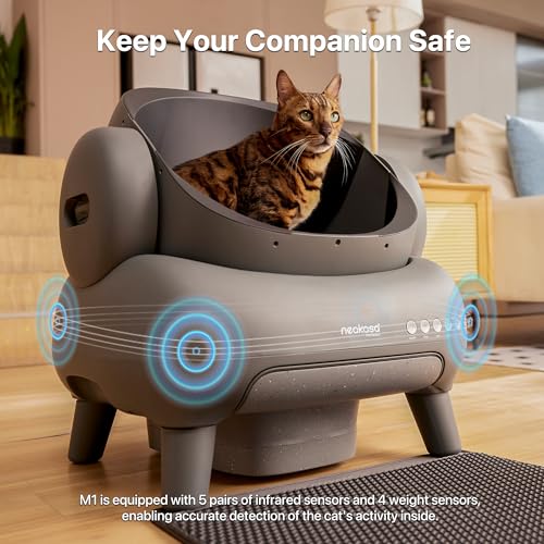 Open-Top Self Cleaning Automatic Cat Litter Box D30648