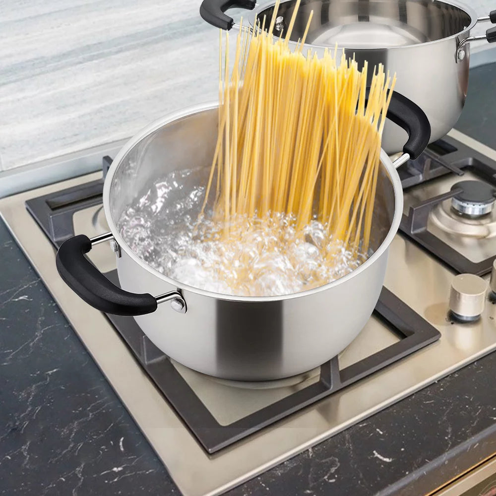 4 Quart Stainless Steel Stockpot with Lid Z42694