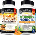 1500mg Turmeric Curcumin and Probiotics Supplement Y426