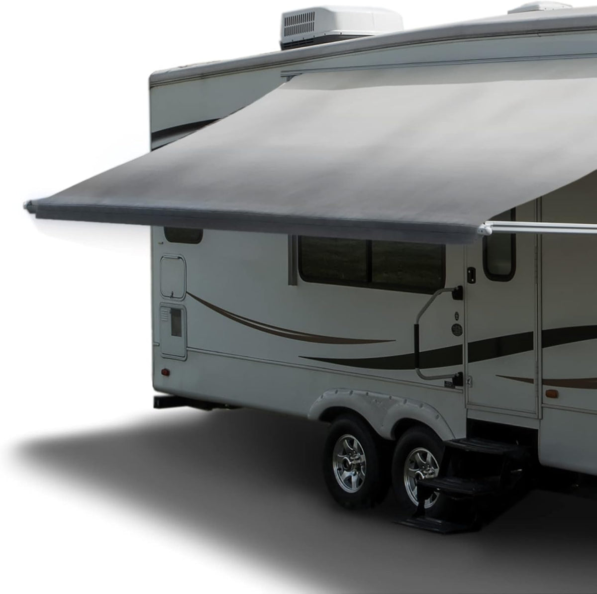 14 Foot Gray RV Awning Fabric Replacement W337642