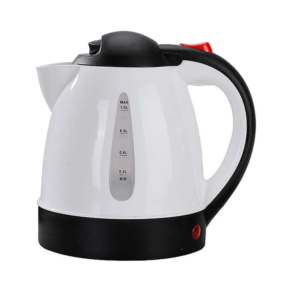 Portable 12V Electric Kettle 1000mL White G6264