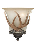 Black Walnut Wall Sconce L152