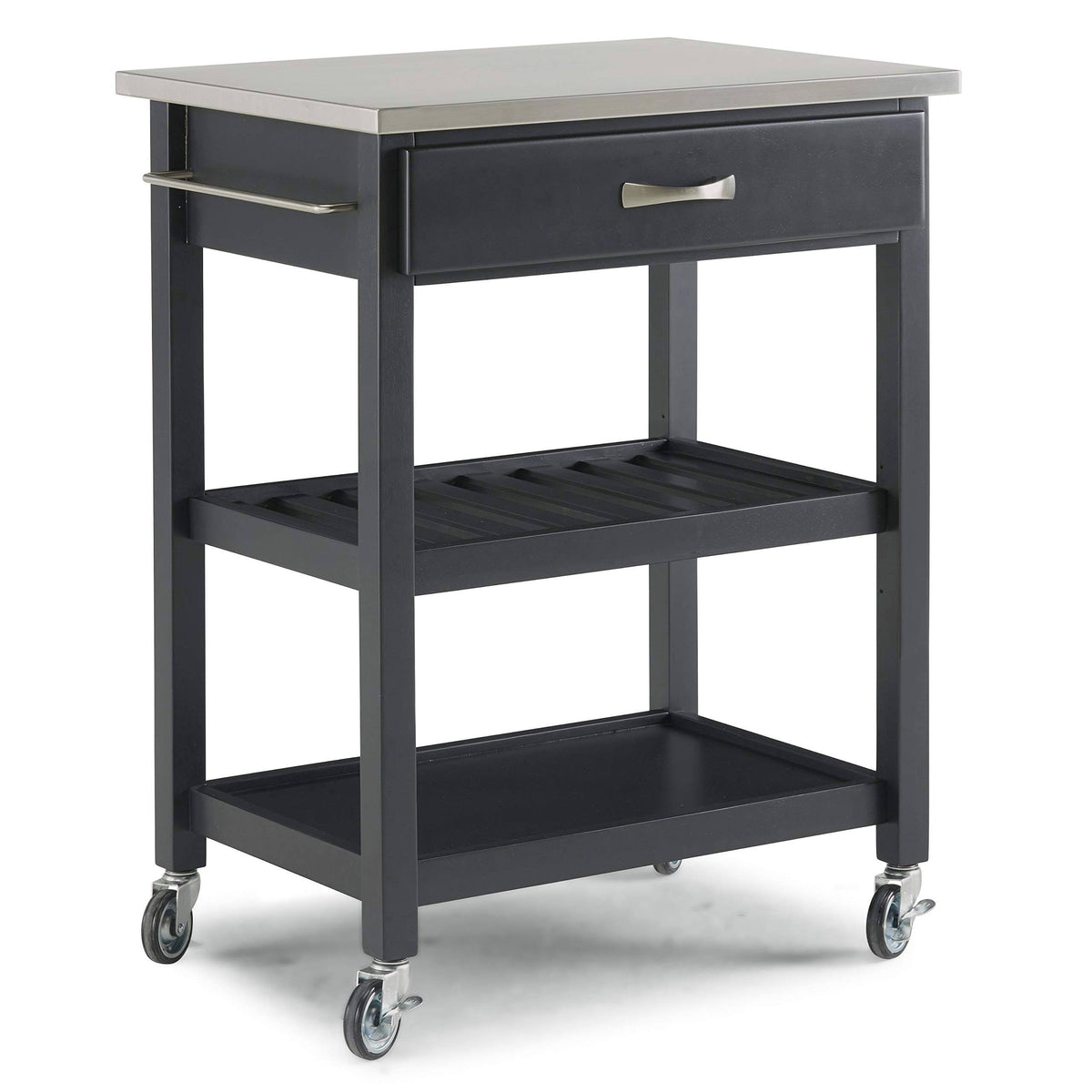 Black Kitchen Cart C5007