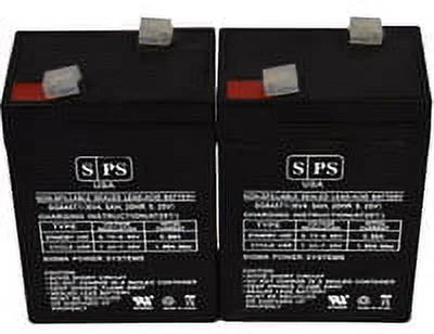 6V 4.5 Ah Replacement Battery 2 Pack P662548