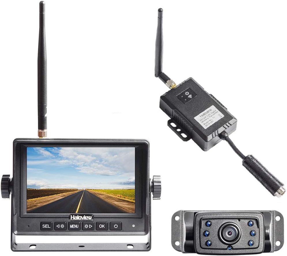 7'' 720P Wireless Backup Camera System C339595
