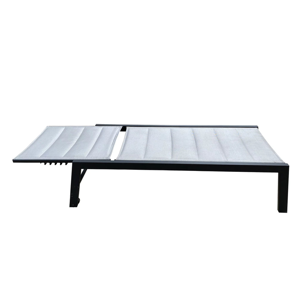 Five-Position Adjustable Aluminum Chaise Lounge Chair T983