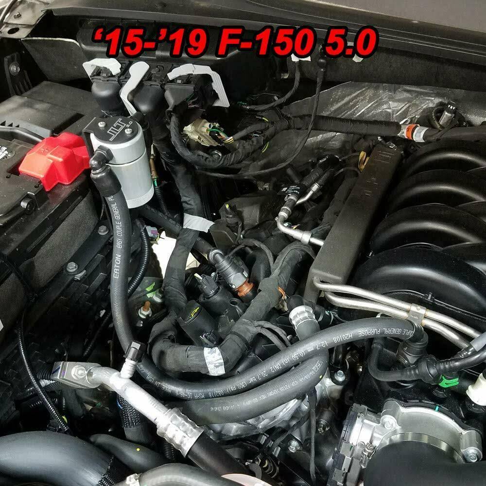 F150 Passenger Side Oil Separator Silver T19054